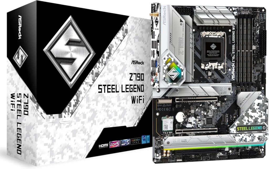 Best Motherboards for Intel Core i9-14900K in 2025: Top Picks for Gaming, Overclocking, and Performance 7 ASRock Z790 Steel Legend Motherboard for Intel Core i9-14900K